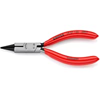 KNIPEX Alicate de boca redonda con filos de corte (Alicate para joyería) (130 mm) 19 01 130